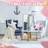 Tatuo 2 Pcs Starfish Pillow, 20'' Cute Beach Shaped Throw Pillows, Plush Ocean Star Stuffed Toy