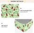 miaozhen 1 Pack 52x28 Cotton Baby Crib Sheets for Boys Girls Soft Breathable Green Playful Ladybugs Toddler Mattress