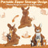 5 1 16'' Mommy 4 Set in Kangaroo Stuffed Animal with Babies, Stuffed Kangaroo Plush Toy with Baby Joey Plush and Pouch
