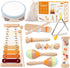 Toddler Musical Instruments Sets, Montessori Wooden Percussion Educational Baby Musical Toys Xylophone