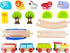 My Zoo Train Playset by Small Foot Wooden Toys, Designed for Children Ages 3+