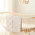 40x40 Inch-Constellation Baby Blanket with Dotted Double Layers Muslin Soft Swaddle Blanket Cotton Neutral Receiving
