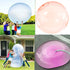 Water Ball Bubble Ball for Adults, 47'' Inflatable Soft Rubber Beach Ball for Outdoor Parties