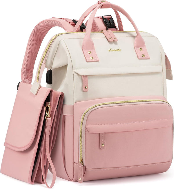 LOVEVOOK Diaper Bag Backpack, Baby Bag with Changing Station, Large Diaper Backpack