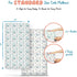 100% 2 Pack Cozy Threadmill Organic Baby Crib Sheets for Boys & Girls | Organic Cotton Fitted Crib Sheet for Standard
