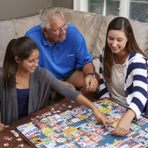 White Mountain Puzzles - Music 1000 Piece Jigsaw Puzzle