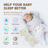 Bunny,13 5 7 inches Musical Stuffed Animals with Sound Machine, White Noise Baby Soothers for Sleep, Night Light Shush