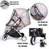 Berocia Stroller Rain Cover, Universal Stroller Accessory, Waterproof, Windproof, Protect from Sun Dust Snow, Baby