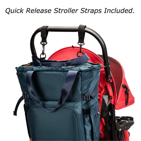 Backpack, 25L 18.5 Oz Perilogics Baby Diaper Bag Large Capacity, Ultra Lightweight, Sporty Convertible Multifunction