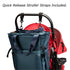 Backpack, 25L 18.5 Oz Perilogics Baby Diaper Bag Large Capacity, Ultra Lightweight, Sporty Convertible Multifunction