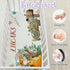 Set Sets, 3 Set Sets Custom Crib Bedding - Personalized Name Nursery Bedding PCS Fox Theme Baby Crib Bedding for Girls
