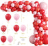 Gertaryo 1st Berry Baby Girl Birthday Decor, Strawberry First Birthday Decorations for Girls with Balloon Arch, Party