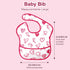 Accmor Baby Bibs for Eating, Waterproof Mess Proof Baby Toddler Bibs, Apron Smock Feeding Bibs for Girls Boys