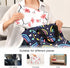 QwThum Portable Diaper Changing Pad Waterproof Foldable Travel Changing Mat with Built-in Pillow for Newborn Girls Boys