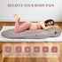 MOELUM Inflatable Pregnancy Pillow for Pregnant Women - Maternity Mattress with Belly & Head Hole, Relieves Back & Hip