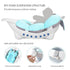 SONARIN 0-12 Baby Bath Pad,Non-Slip Baby Bath Cushion Mat Infant Floating Bathtub Pad Newborn Bath Tub Seat Mat Soft