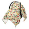 Dalzium Ladybug and Strawberry Fruits Car Seat Cover Baby, Carseat Canopy Cover for