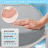 Baby Diaper Changing Pad, Wipeable Baby Changing Pad for Dresser, Contoured Waterproof Changing Pad with PU Cover