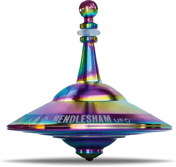 UFO Tops Rendlesham - Metal Spinning Fidget Toy Top - Inspired by
