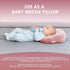 Chilling Home Portable Pregnancy Pillow for Sleeping-Memory Foam Maternity Pillow for Pregnant Women-Travel Wedge Body