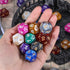 (100pcs) (D12 10 colors-100 CiaraQ DND Polyhedral Dice with A Dice Bag Compatible with Dungeons and Dragons DND RPG MTG
