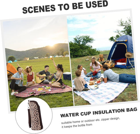 ERINGOGO Waterproof Insulation Milk Bottle Bag for Babies Oxford Cloth Feeding Pouch Thermal Bottle Carrier Adjustable