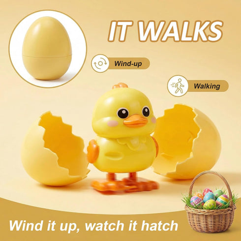 Generic Wind-Up Surprise Eggs, Boom Eggs, Rotate the Egg to Hatch a Walking Animal, Animal Hatching Surprise Egg Toy