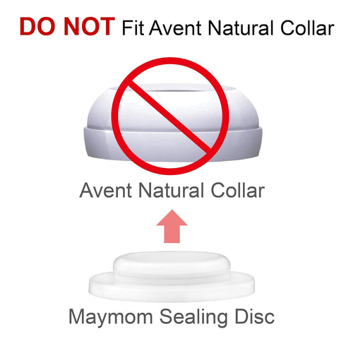 Maymom Write & Reuse Baby Bottle Labels for Daycare/Sealing Disc Compatible with Philips Classic Bottles