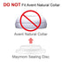 Maymom Write & Reuse Baby Bottle Labels for Daycare/Sealing Disc Compatible with Philips Classic Bottles
