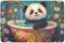 Yoogain Cartoon Panda Retro Bathtub Bed Underpads Waterproof Washable Potty Training Cover Breathable