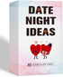 BleSky 45 Date Night Ideas Scratch Off Cards for Couple Games Romantic Couple Gifts for Him Her Valentines Day Gifts