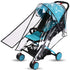 Baby Stroller Rain Cover, Universal Umbrella Weather Shield, Protects from Rain, Wind, Snow, Dust, Waterproof, Clear