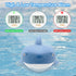 b&h Baby Bath Thermometer, Digital Toddler Thermometer for Bathtub and Room, Waterproof Shark Floats in Water