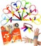 UpBrands Quiet Prizes for Kids Classroom, Double Tour Zipper Bracelets, School Rewards, Party Favors