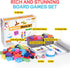 120Pcs 4 1 6 4+ Wooden Block Stacking Games Fast-Paced Building Block Game More Ways to Play for Party Game Night