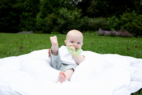 (10 pack) green sprouts Stay-dry Baby Bibs Waterproof protection, Adjustable hook-&-loop closure, Machine washable