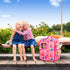 18 Inch Backpack 18 Inch ZITA ELEMENT Girl Doll Butterfly Design Carrier Bag with Clothes and Accessories Including