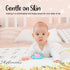 Sunflower Baby Monthly Milestone Blanket for Girls, Newborn Yellow Floral Month Blanket, Soft Flannel Photography