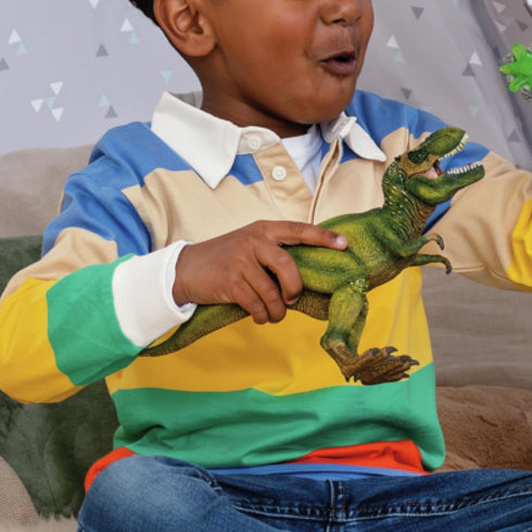 11" 5+ 14525 Schleich Dinosaurs - T Rex Action Toy Figure - Jurassic Era Tyrannosaurus Rex Figurine with Movable Jaw
