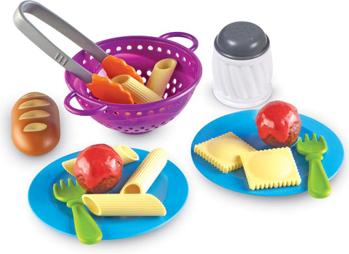 20 2+ Learning Resources New Sprouts Pasta Time - Pieces, Ages Pretend Play Food for Toddlers, Preschool Learning Toys