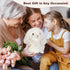 Bunny Stuffed Animal Microwavable Plush for Cramps Pain Relief, Unscented