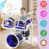 Set 5 3 4 5 3-5 Toy Drum for Kids Toddler Jazz Drum Kit with Drums Musical Instruments Toys for Year Old Boys Girls
