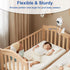 Qwwia HB6550/HB65/HB66/HB248, SM935E Damage(8 inches) Flexible Baby Monitor Mount for HelloBaby ANMEATE Baby Camera
