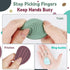 OasVtl Sensory Stone Fidget Toys for Adults, Tactile Anxiety Relief Stress Relief Toy, Quiet Portable Discreet Focus