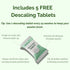 KAENU 120 5 Momcozy Bottle Washer Detergent Tablets, PCS & Free Descaling Tablets, Compatible with all Baby Bottle
