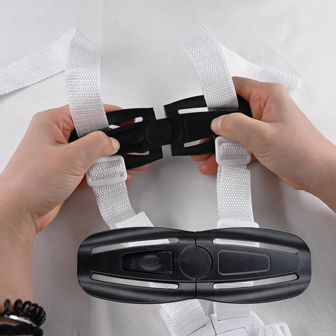 LiXiongBao 2PCS Child Seat Chest Harness Buckle Lock Stroller Chest Buckle Universal Replacement for Baby and Kids
