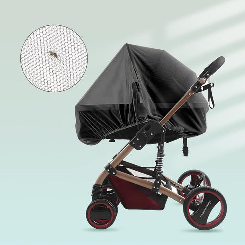 ITODA Universal Mesh Baby Stroller Sun Shades, Breathable Travel Outdoor Protective Cover for Seats, Bassinets, and