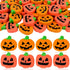 36 Pcs Halloween Pumpkin Erasers, Mini Novelty Pencil Erasers for Kids, Party Favors, Holiday Gift