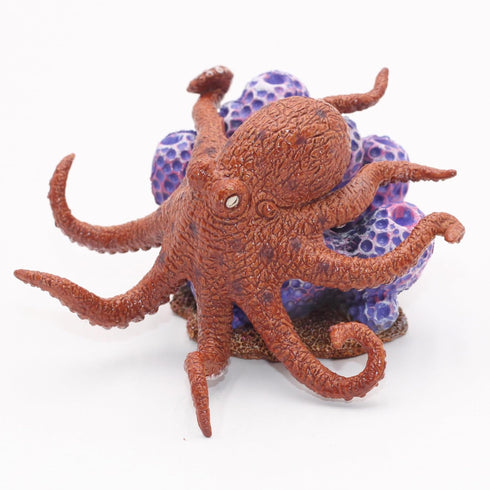 Gemini&Genius Octopus Toys for Kids - Realistic Octopus Figurine Toy - Under The Sea Life Figure Educational Gift and