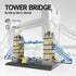 LQPFBSM Sets 969PCS London Twin Tower Bridge Building Blocks London Architecture Building Kits Famous Landmark Model